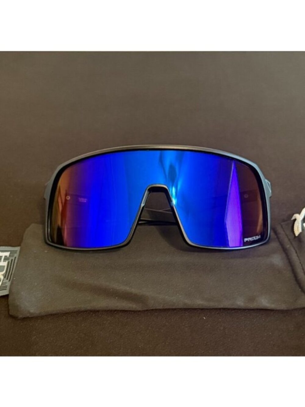 OO9406 Oakley SUTRO Matte Black Frame Prizm Reflective Blue Lenses